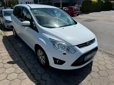 Gebraucht Ford Grand C-Max 116 PS (85 kW) 2014 Weiß Van / Kleinbus
