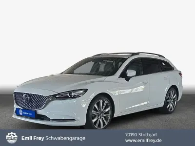 Gebraucht Mazda 6 Takumi-Line 194 PS (142 kW) 2023 Arctic white Kombi