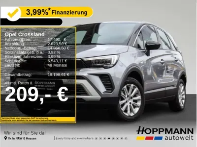 Brugt Opel Crossland Elegance 131 HK (96 kW) 2022 Grå SUV