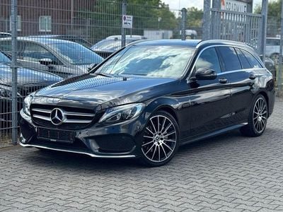 Gebraucht Mercedes C220 AMG line 170 PS (125 kW) 2017 Schwarz Kombi