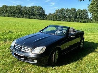Usata Mercedes SLK230 197 CV (144 kW) 2003 Nero Cabrio