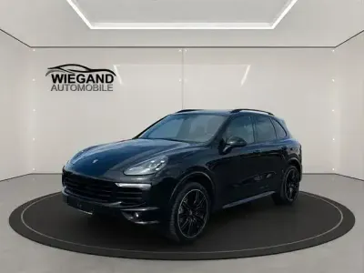 Gebraucht Porsche Cayenne S Platinum Edition 385 PS (283 kW) 2017 Tiefschwarz SUV