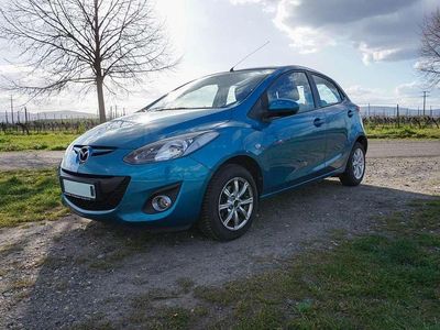 Gebraucht Mazda 2 Active 75 PS (55 kW) 2010 Blau Kleinwagen