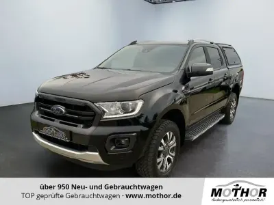 Brugt Ford Ranger Wildtrack 212 HK (155 kW) 2023 Sort Pickup / Ladvogn