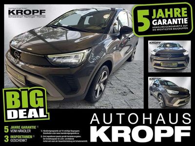 Mondstein grau/e:vulkan grau Gebraucht 2023 Opel Crossland X Elegance SUV | 16.490 € (Fairer Preis)