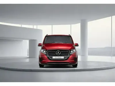 Second-hand Mercedes V220 Style 163 CP (119 kW) 2024 Roșu Monovolum