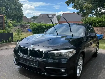 Gebraucht BMW 116 109 PS (80 kW) 2018 Schwarz Kleinwagen