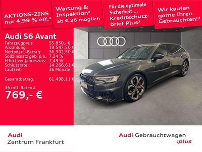 Gebraucht Audi S6 Ambiente 344 PS (253 kW) 2024 Daytonagrau perleffekt Kombi