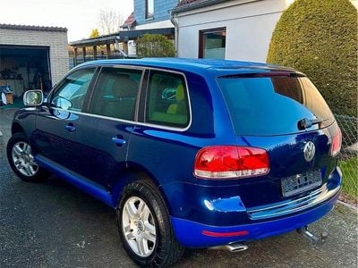 Usata VW Touareg R 313 CV (230 kW) 2004 Blu SUV