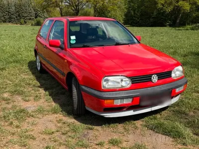 Brugt VW Golf III 60 HK (44 kW) 1995 Rød Hatchback