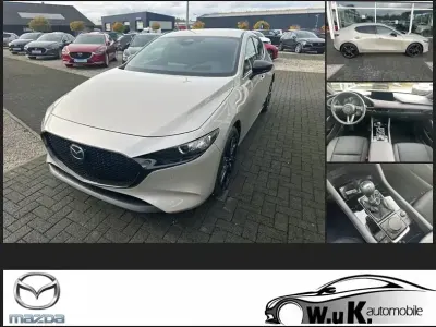 Neu Mazda 3 Homura-Line 140 PS (102 kW) 2025 Platinum quartz m Limousine