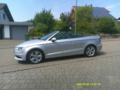Gebraucht Audi A3 Cabriolet Ambition 125 PS (91 kW) 2014 Silber Cabrio