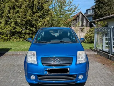 Brugt Citroën C2 VTR Sport 73 HK (53 kW) 2008 Blå Hatchback