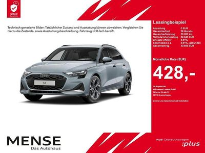 Usata Audi A3 Advanced 204 CV (150 kW) 2025 Grigio Berlina