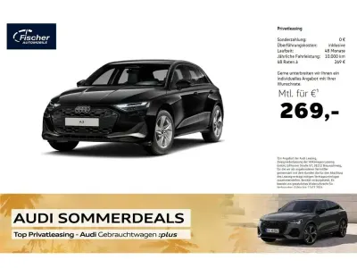 Gebraucht Audi A3 Sport 150 PS (110 kW) 2025 Mythosschwarz metallic Limousine