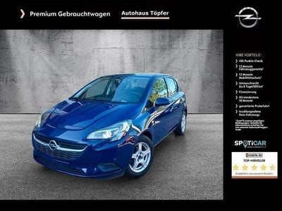 Gebraucht Opel Corsa Edition 90 PS (66 kW) 2015 Blau Kleinwagen