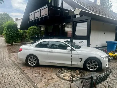 Gebraucht BMW 420 Sport Line 184 PS (135 kW) 2014 Weiß Cabrio