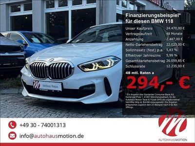 Gebraucht BMW 118 M Sport 150 PS (110 kW) 2024 Alpinweiss iii Kleinwagen
