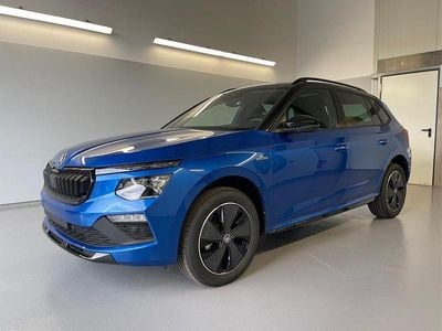 Ny Skoda Kamiq Monte Carlo 116 HK (85 kW) 2025 Blå SUV