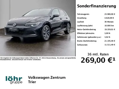 Gebraucht VW Golf VIII Style 204 PS (150 kW) 2022 Schwarz Limousine