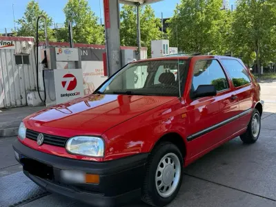 Gebraucht VW Golf III 75 PS (55 kW) 1994 Rot Kleinwagen