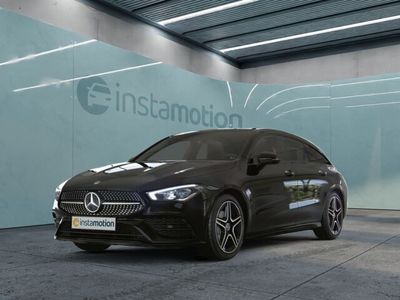 Schwarz Gebraucht 2021 Mercedes CLA200 Shooting Brake AMG Kombi | 28.498 € (Etwas zu teuer)