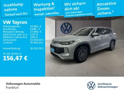 Gebraucht VW Tayron Life 150 PS (110 kW) 2025 Silber SUV