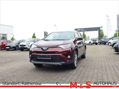Gebraucht Toyota RAV4 Hybrid Edition-S 197 PS (144 kW) 2016 Rot SUV