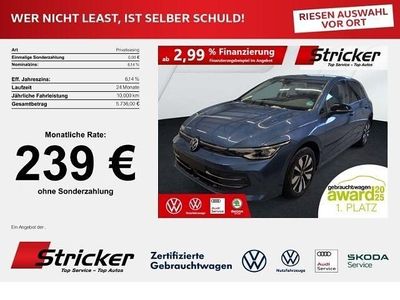 Gebraucht VW Golf VIII Goal 150 PS (110 kW) 2025 Anemonenblau metallic Limousine