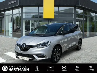 Gebraucht Renault Grand Scénic IV Intens 140 PS (102 kW) 2021 Zweifarbig (silber) Van / Kleinbus