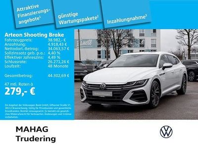 Gebraucht VW Arteon R 320 PS (235 kW) 2023 Weiß Limousine