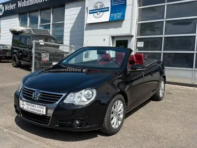 Brugt VW Eos Edition 211 HK (155 kW) 2010 Sort Cabriolet