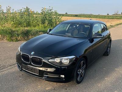 Usata BMW 116 Sport Line 136 CV (100 kW) 2013 Nero Utilitaria