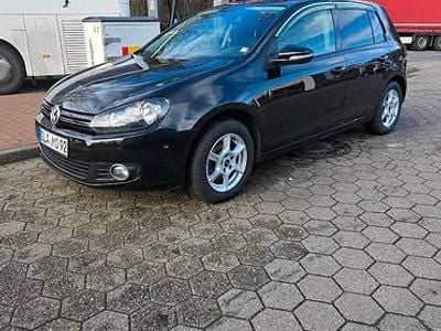 Gebraucht VW Golf VI 80 PS (58 kW) 2009 Schwarz Kleinwagen