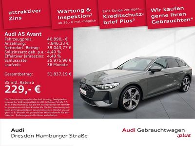 Gebraucht Audi A5 Sport 204 PS (150 kW) 2025 Chronosgrau metallic Kombi