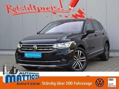 Gebraucht VW Tiguan Elegance 200 PS (147 kW) 2021 Schwarz SUV