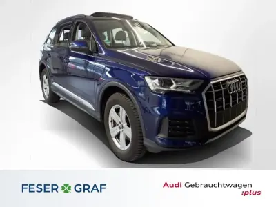 Gebraucht Audi Q7 Comfort 231 PS (169 kW) 2021 Navarrablau metallic SUV