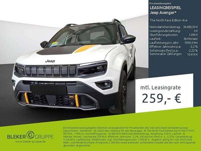 Neu Jeep Avenger North 110 PS (80 kW) 2026 Solid white SUV