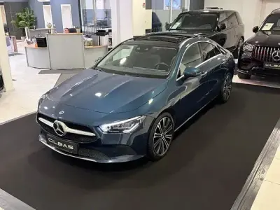 Brugt Mercedes CLA220 Urban 190 HK (139 kW) 2021 Blå Sedan