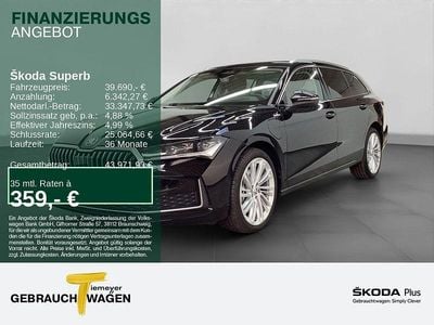 Usata Skoda Superb LAURIN & KLEMENT 204 CV (150 kW) 2024 Nero Station wagon