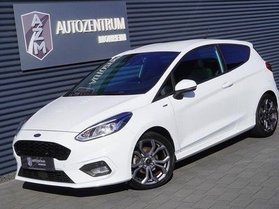Gebraucht Ford Fiesta ST-Line 95 PS (69 kW) 2021 Sonderlackierung frostweiß Kleinwagen