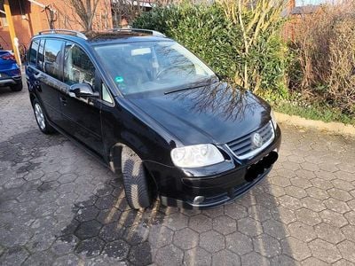 Gebraucht VW Touran 105 PS (77 kW) 2004 Schwarz Van / Kleinbus