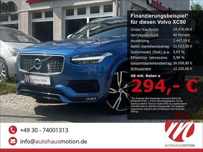 Second-hand Volvo XC90 R-Design 224 CP (164 kW) 2015 Albastru SUV