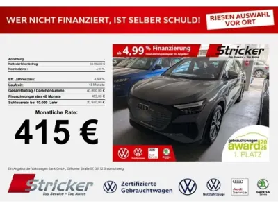 Gebraucht Audi Q4 Sportback e-tron 210 kW (286 PS) 2024 Kieselgrau SUV