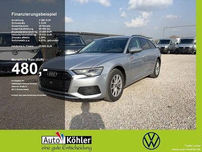 Gebraucht Audi A6 Basis 204 PS (150 kW) 2021 Florettsilber Kombi
