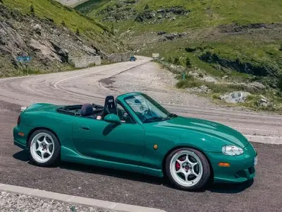 Gebraucht Mazda MX5 220 PS (161 kW) 2000 Grün Cabrio