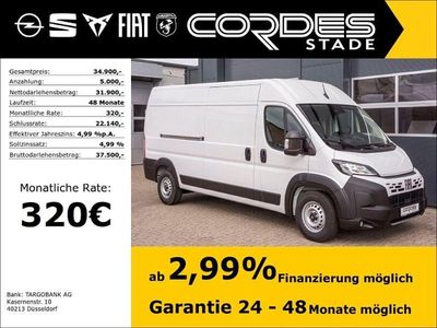 Nouă Fiat Ducato 140 CP (102 kW) 2025 Alb Van