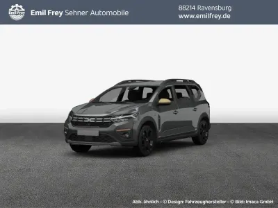 Neu Dacia Jogger Extreme 94 PS (69 kW) 2025 Grün Van / Kleinbus