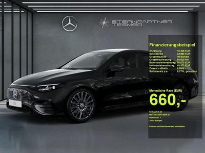 Schwarz Gebraucht 2025 Mercedes CLA 250+ AMG Limousine | 59.850 € (Fairer Preis)