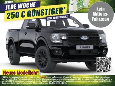 Nuova Ford Ranger XLT 241 CV (177 kW) 2026 Nero Pick-up